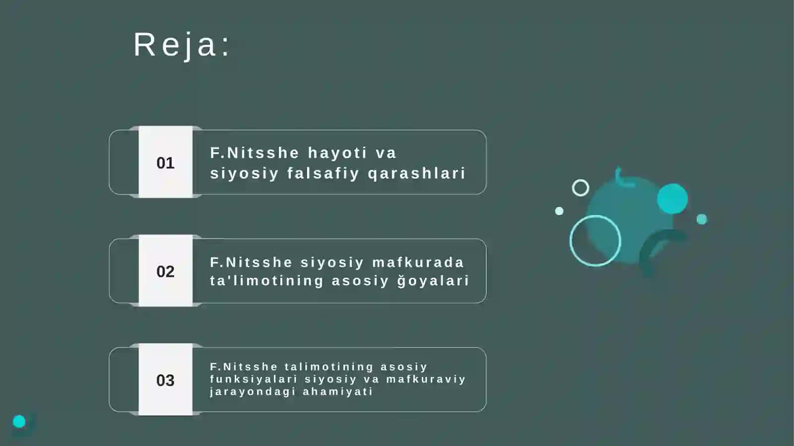 F. Nitsshe ta’limotining mafkuraviy funksiyasi 2