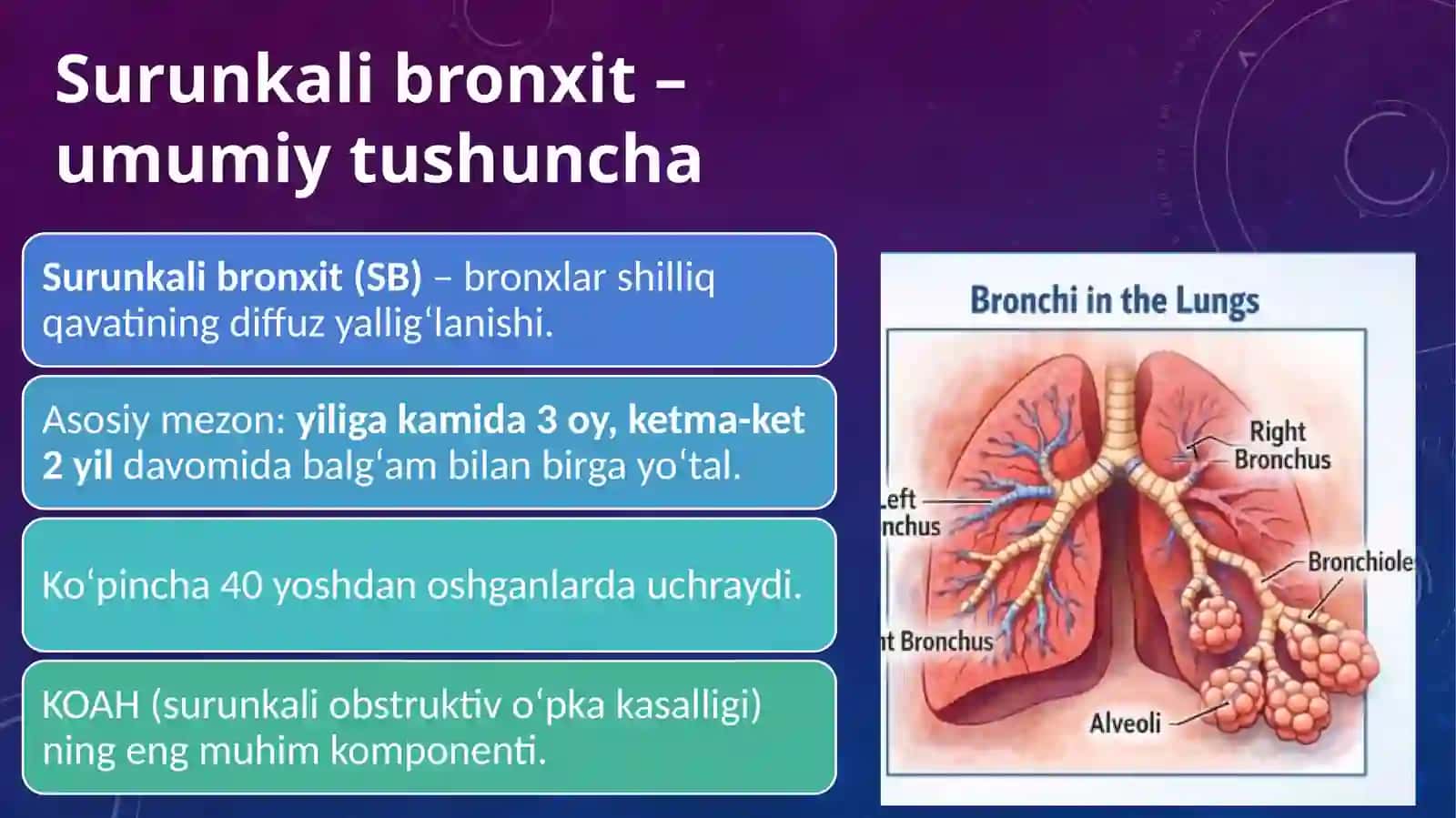 Surunkali bronxit 2