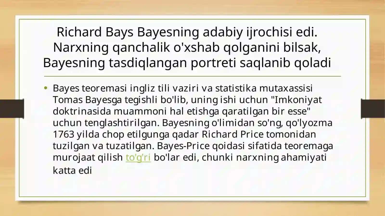 Bayesteoremasi 2