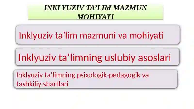 INKLYUZIV TA'LIM 2