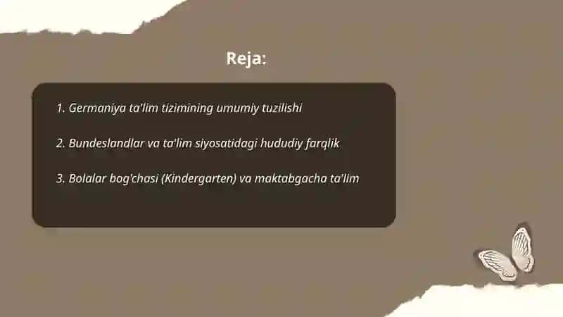 Germaniya ta'lim tizimi 2