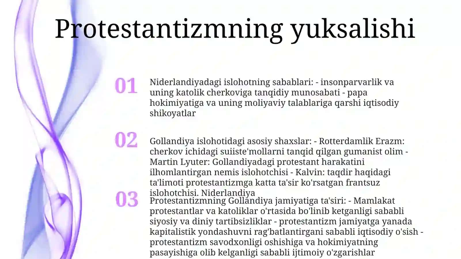 Niderlandiya Tarixi 2