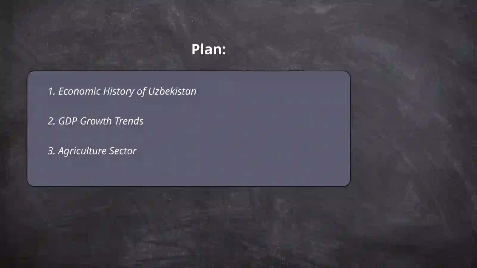 Economy of Uzbekistan 2