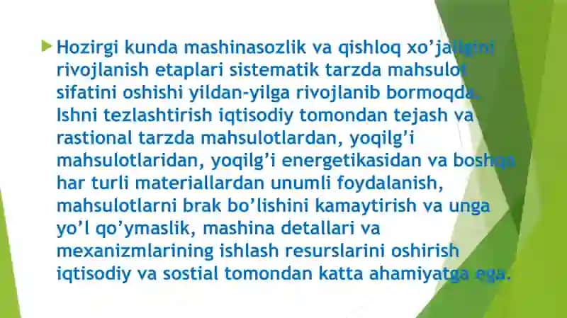 DETALLAR SIFATINI NAZORAT QILISH USULLARI 2