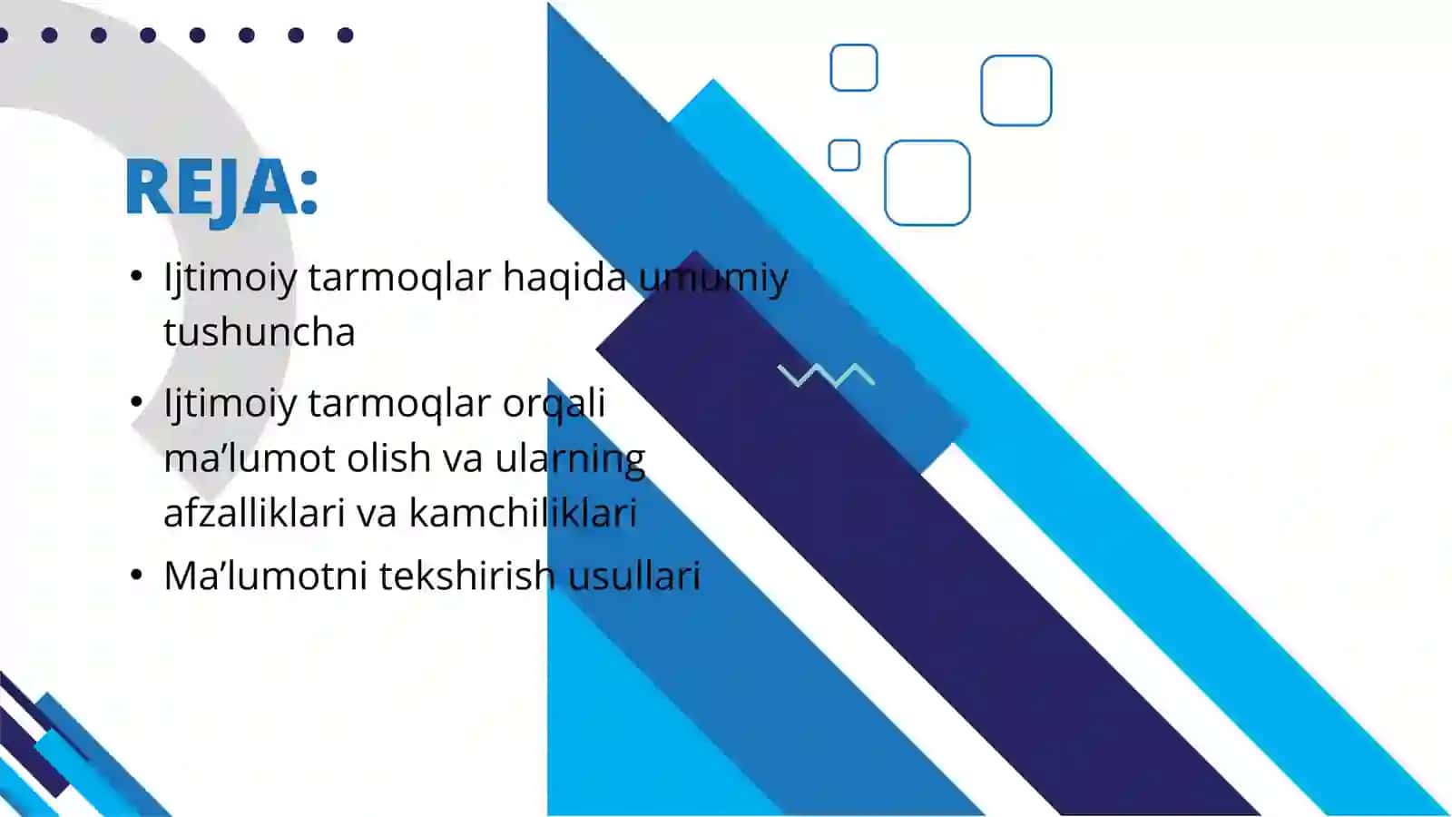 Ijtimoiy tarmoqlarda ma'lumot olish 2