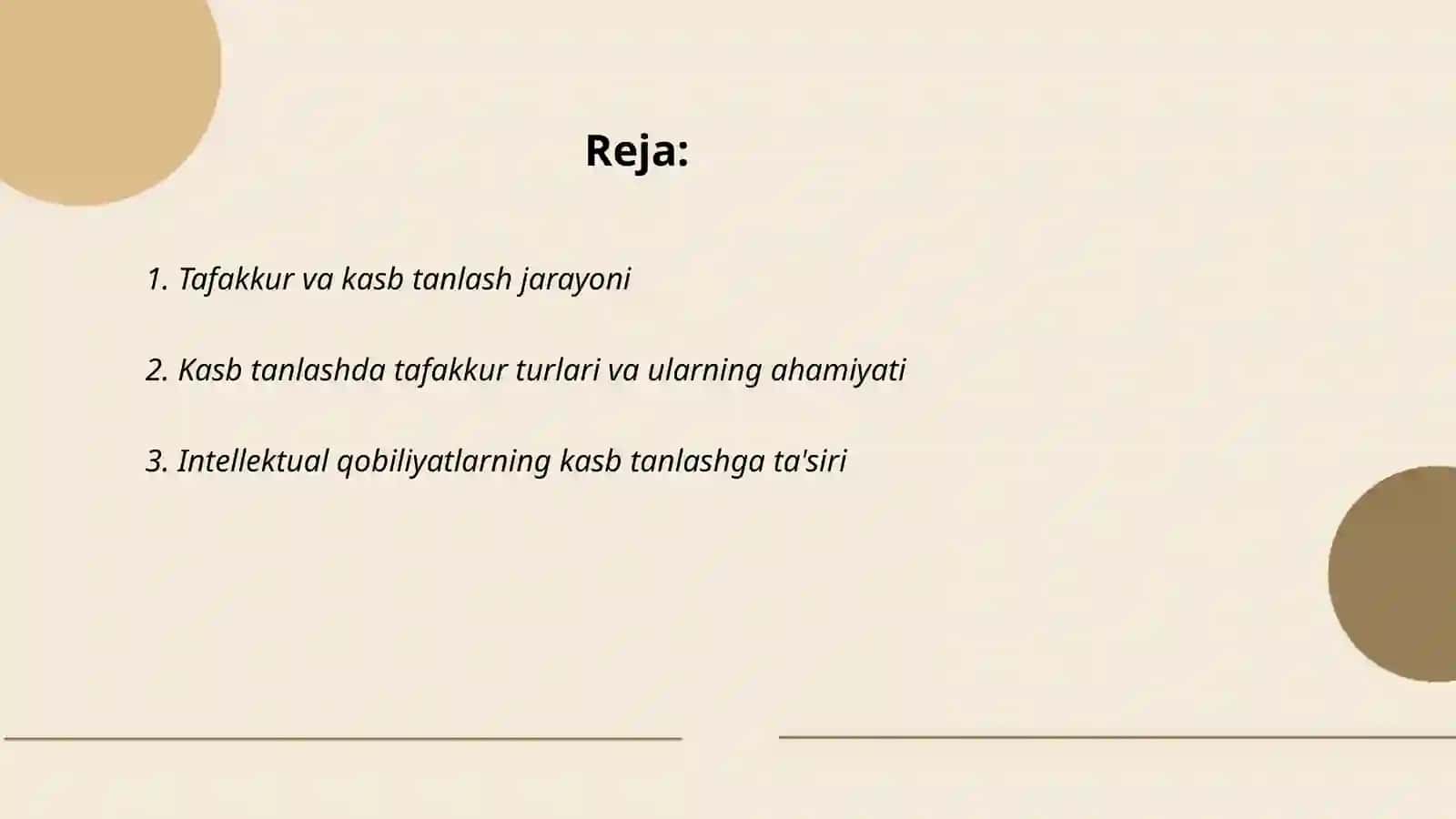 Kasb tanlashda tafakkurning o’rni 2