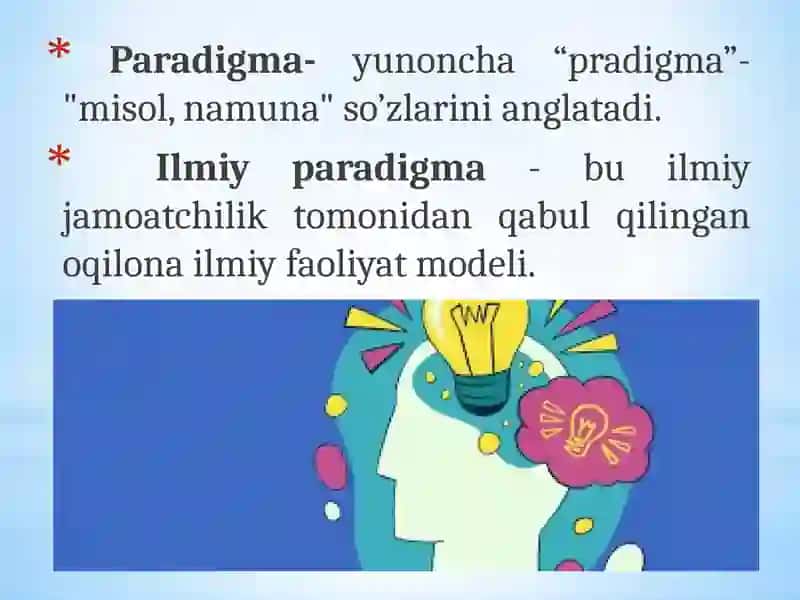 PSIXOLOGIYADA EKSPERIMENTAL PARADIGMA 2