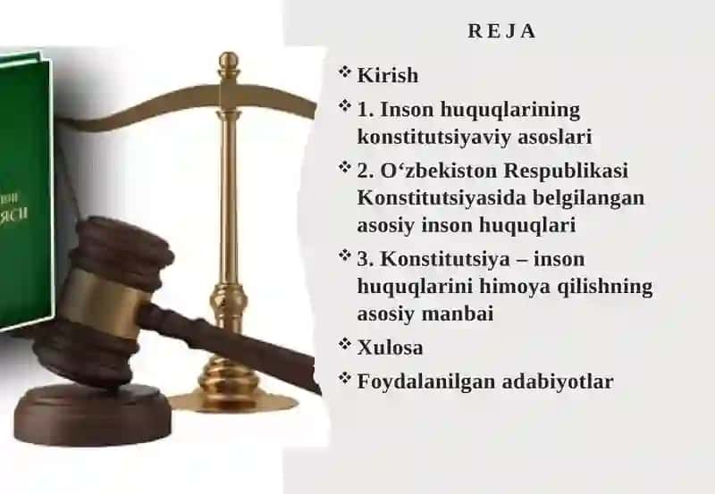 Inson Huquqlari va Erkinliklar 2