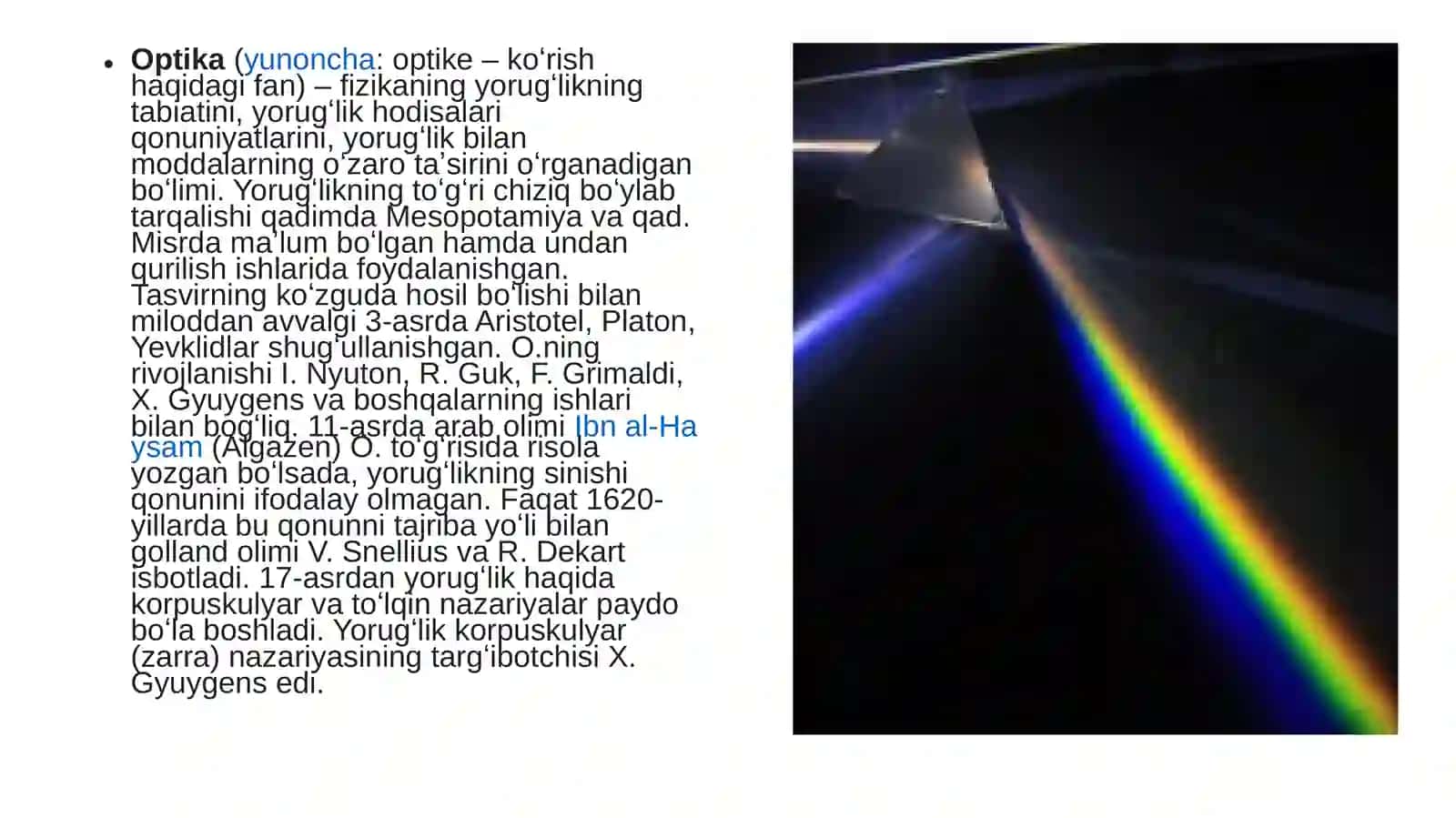CHIZIQLI VA NOCHIZIQLI OPTIKA 2