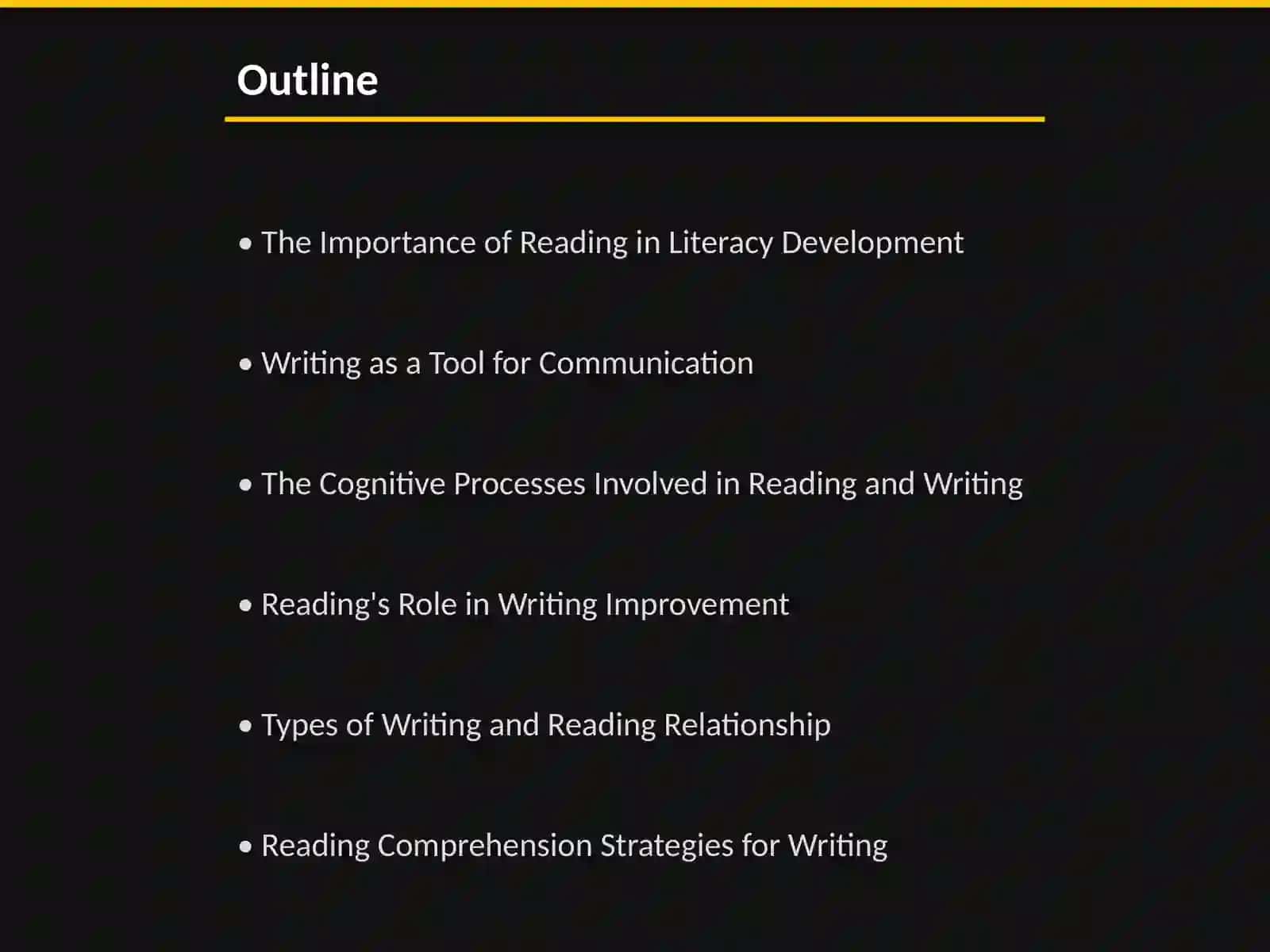 Reading and writing 2
