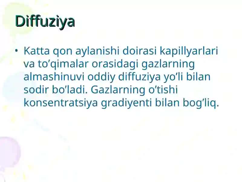 Tibbiyot. Fiziologiya 2