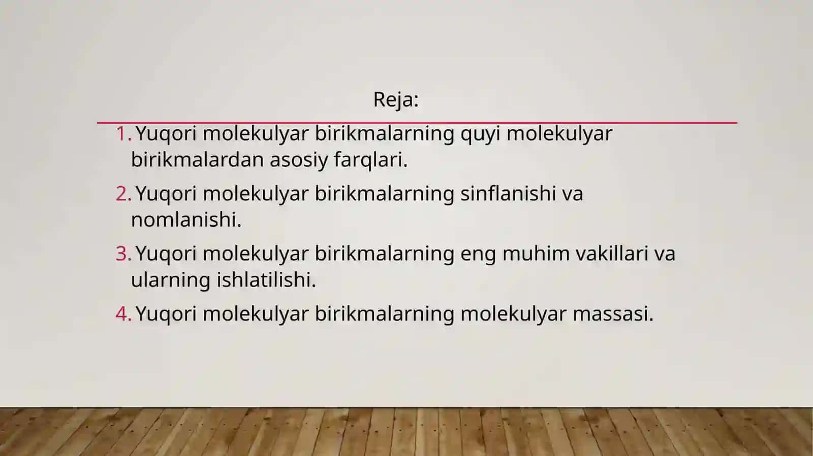 Yuqori molekulyar birikmalar 2