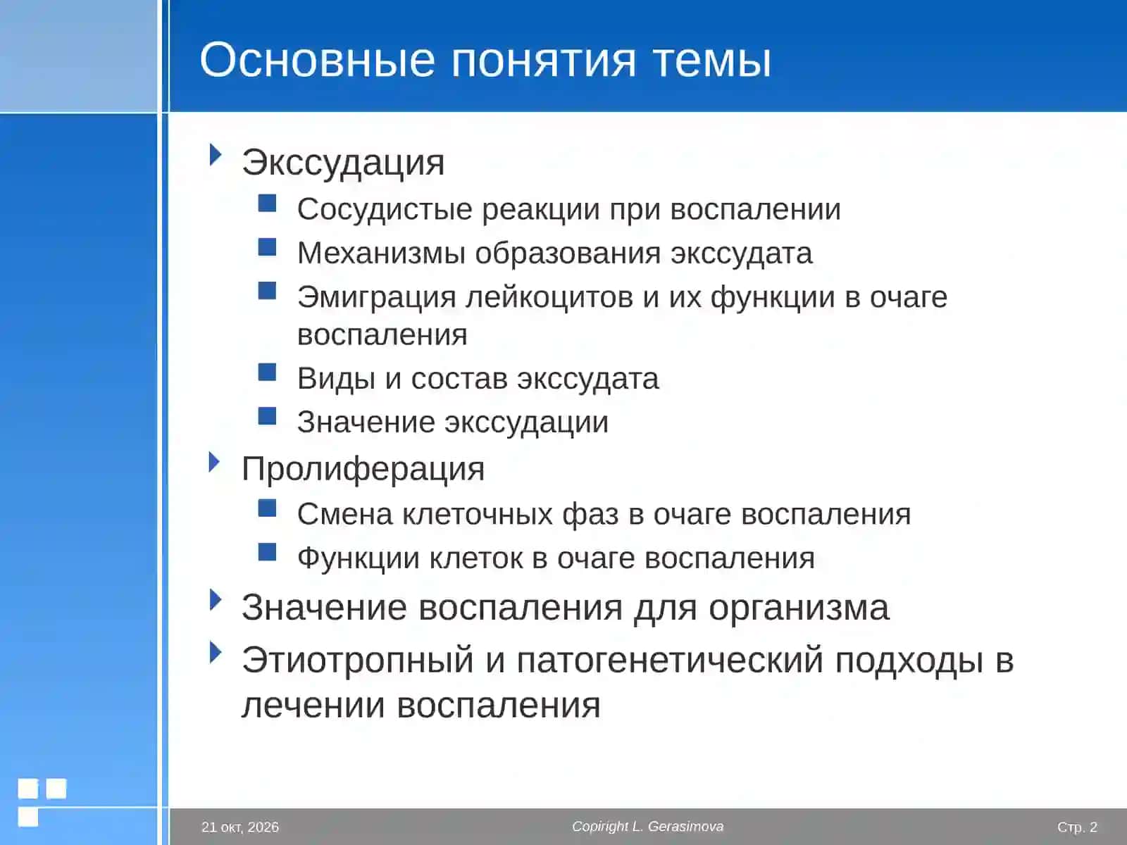 Воспаление 2