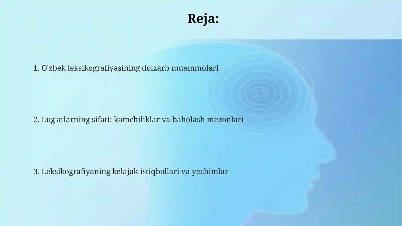 O'zbek leksikografiyasi muammolari 2