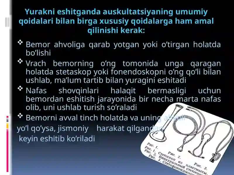Yurak Auskultatsiyasi 2