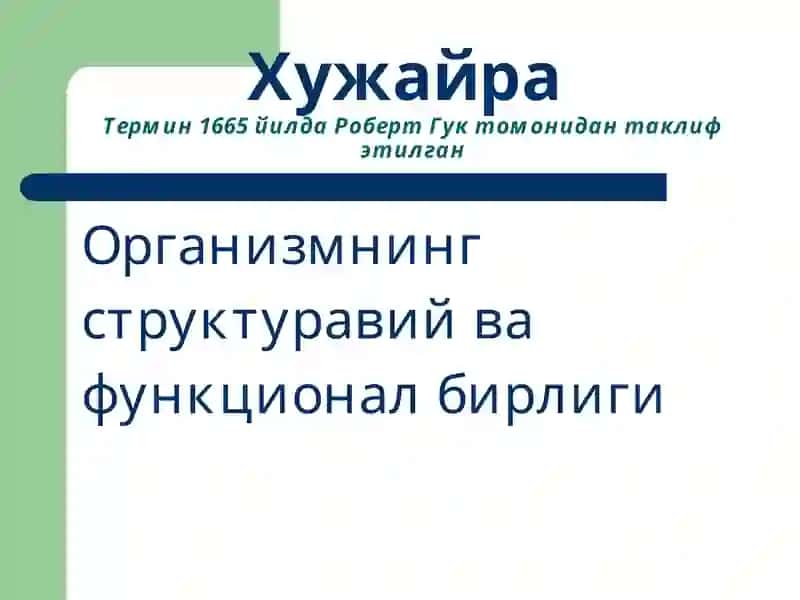 Хужайра патофизиологияси 2