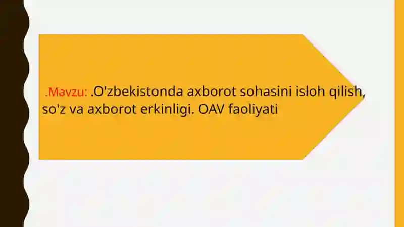 OAV faoliyati 2