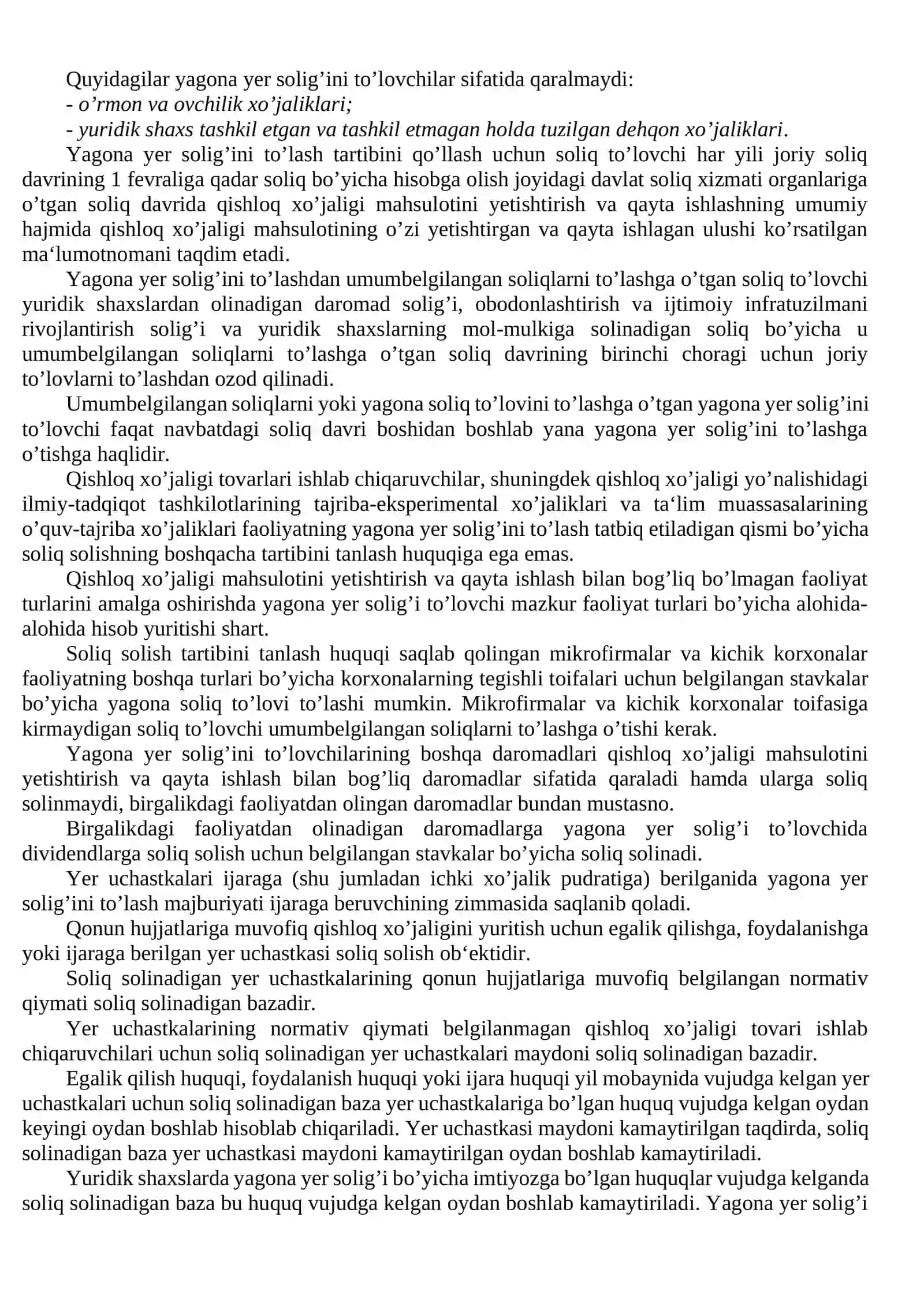 Soliq solishning soddalashtirilgan tartibi 2