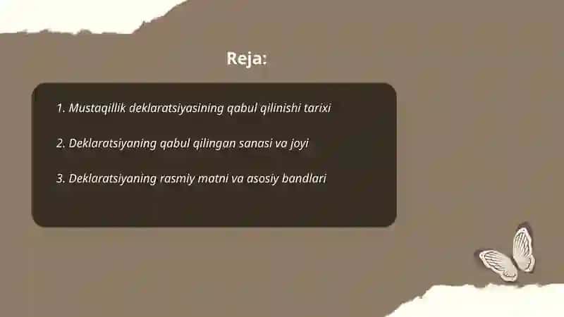 Mustaqillik deklaratsiyasi 2