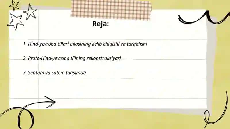 Hind-yevropa tillari oilasi 2