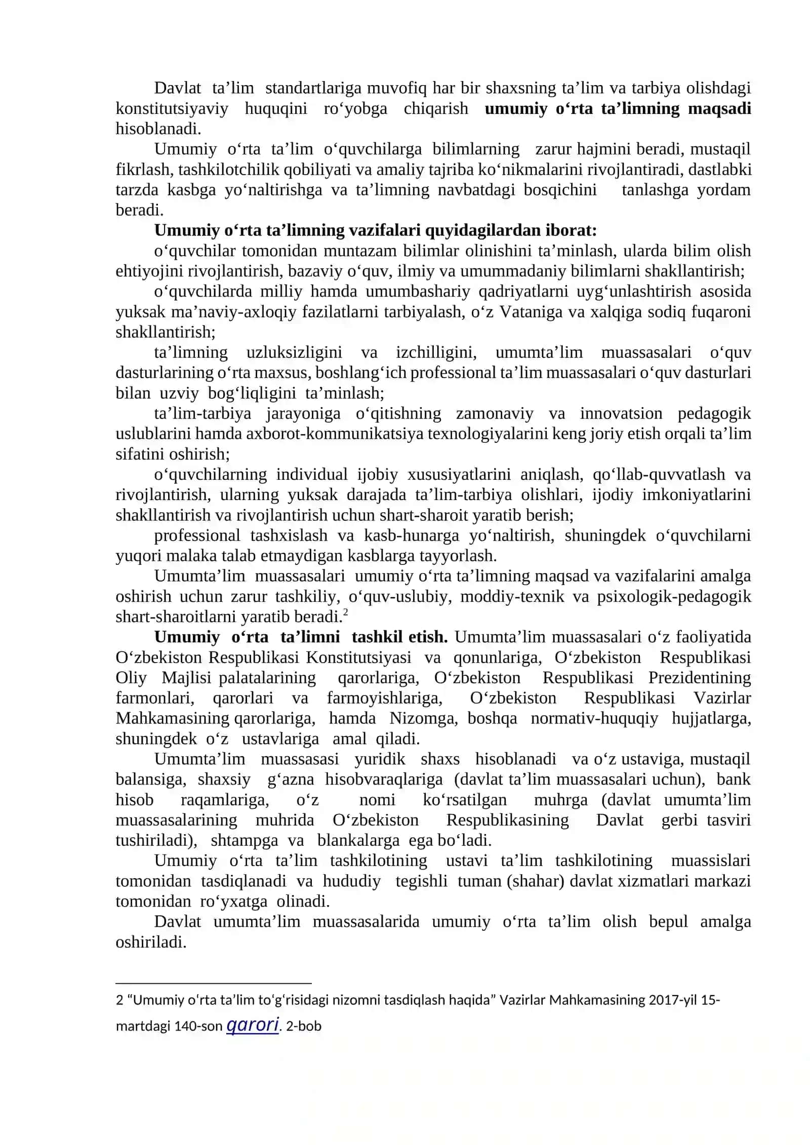 Umumiy O‘rta Ta’lim Muassasasini Boshqarish 2