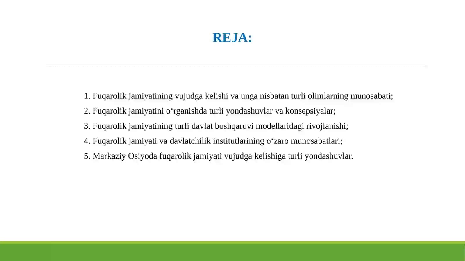 FUQAROLIK JAMIYATI SHAKLLANISHINING IJTIMOIY-SIYOSIY ASOSLARI 2