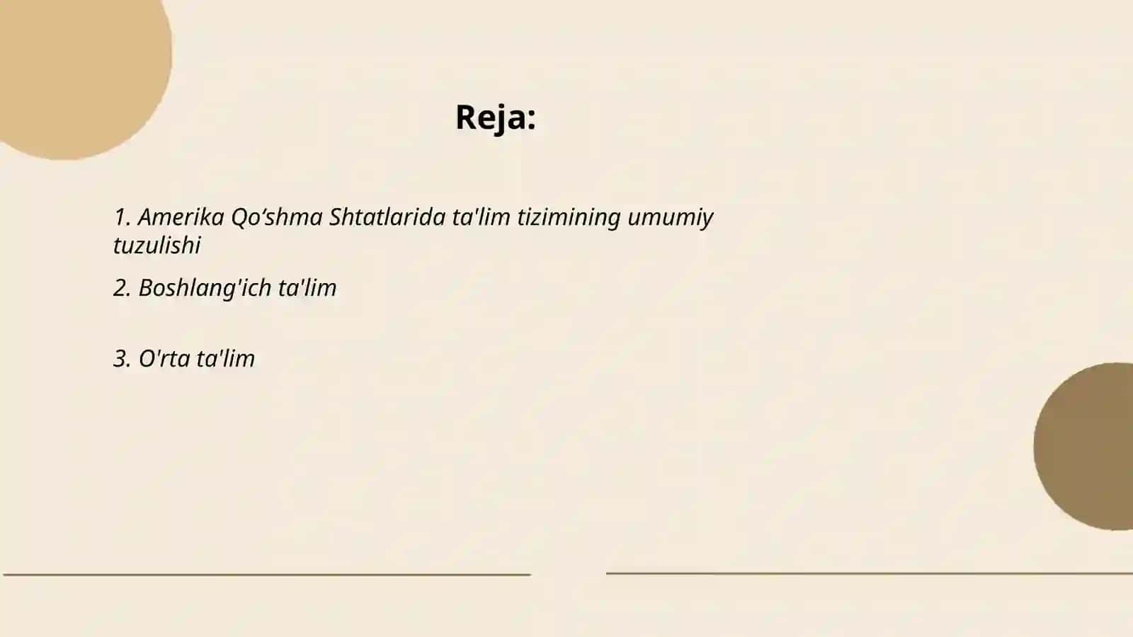 Amerika Qoʻshma Shtatlarida ta'lim tizimi 2