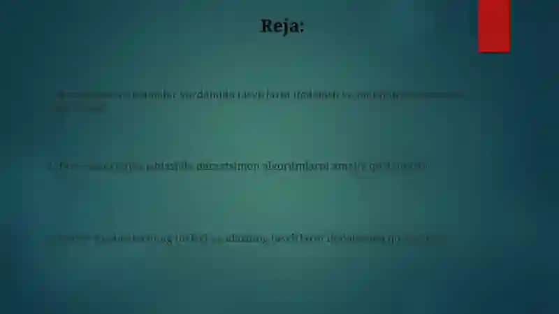 Dek. Dekni massiv yordamida tasvirlash va ular ustida amal bajarish algoritmlari 2