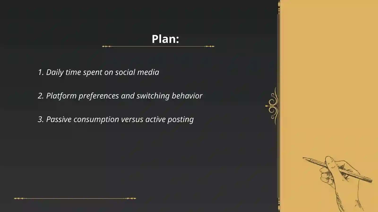 Social media habits 2