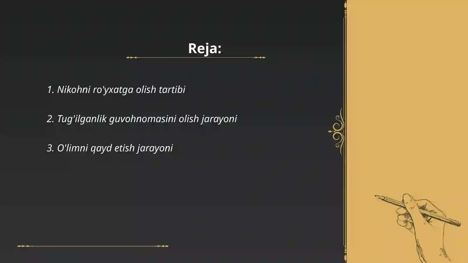 Fuqarolik holatlarini qayd etish 2