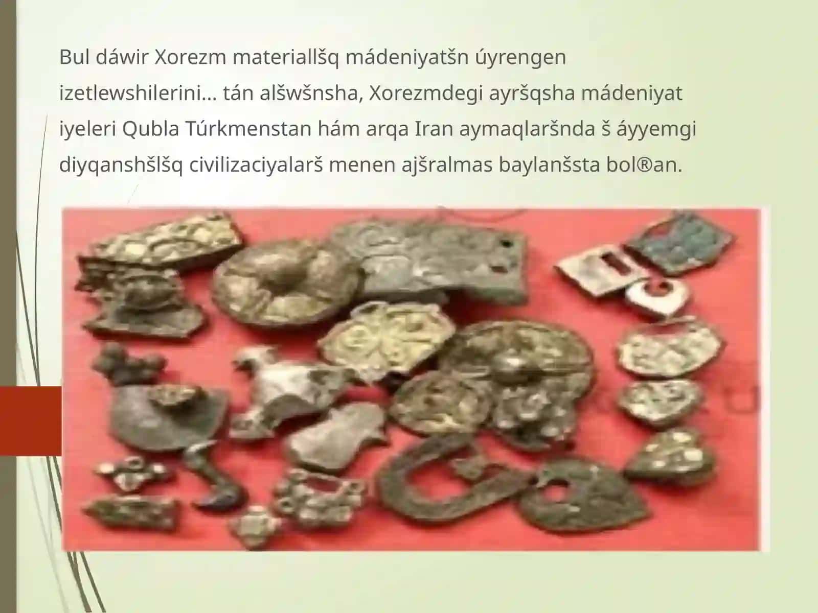Xorezmiy temir dawri arxeologiyasi 2
