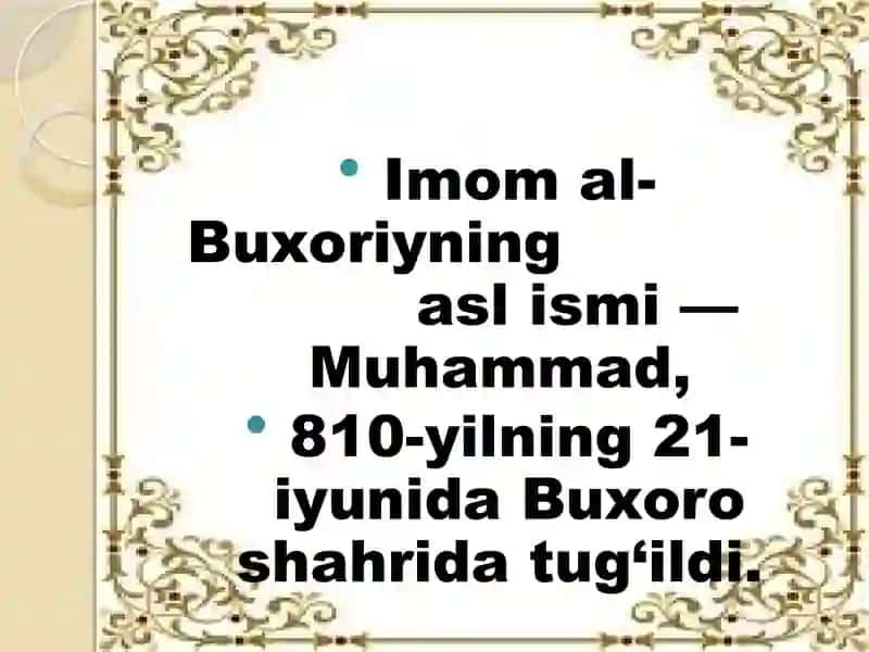 IMOM AL-BUXORIY 2