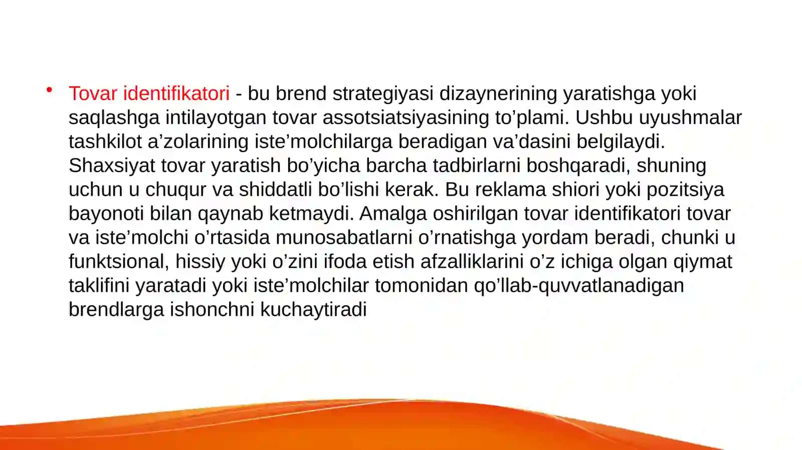 Tovar identifikatori tizimi 2