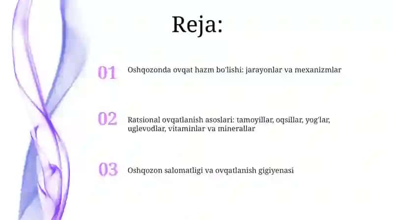 Oshqozonda ovqat hazm bo'lishi 2
