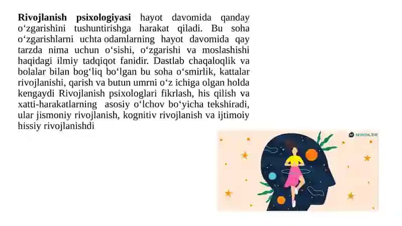 Rivojlanish psixologiyasi 2