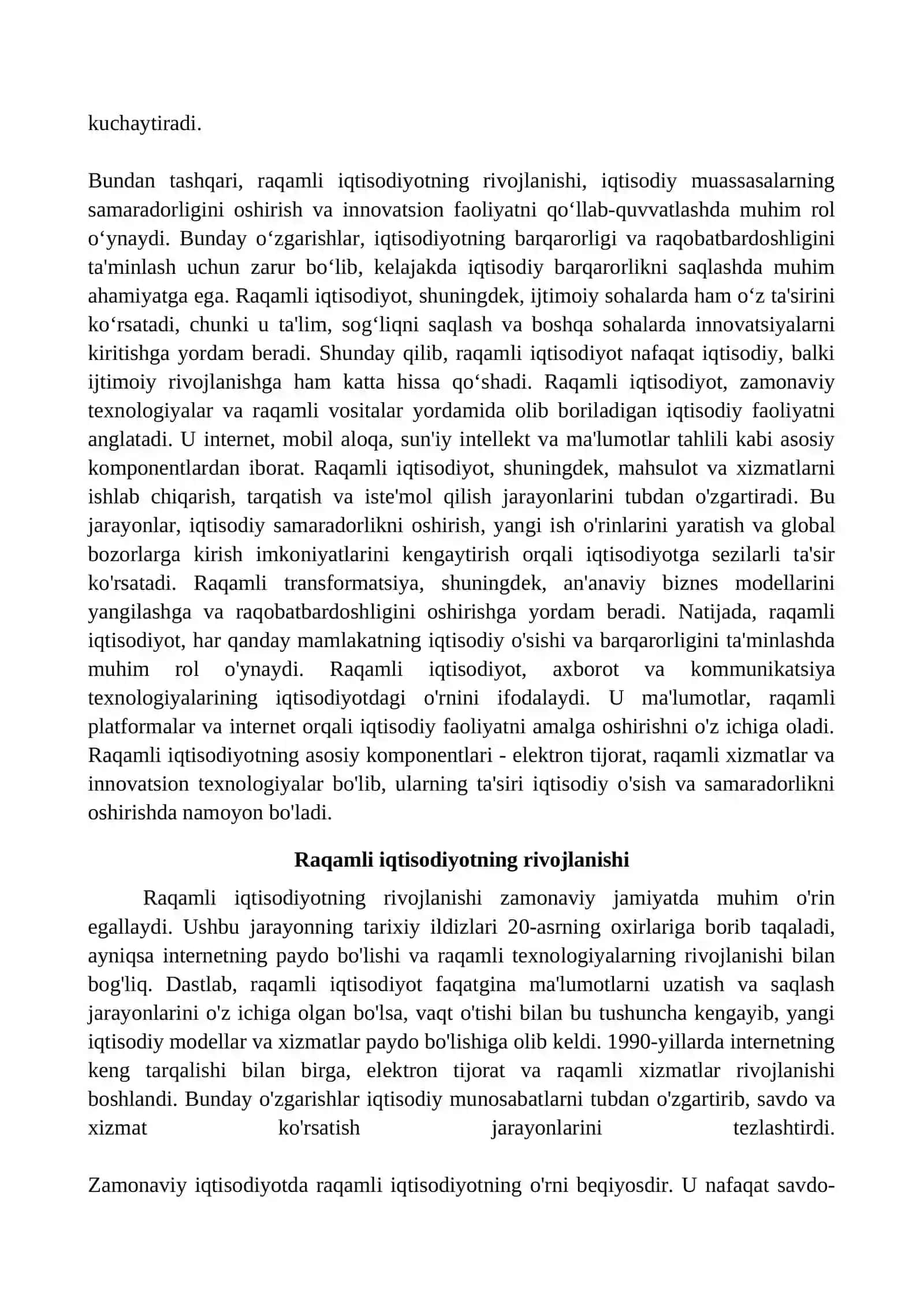 Raqamli iqtisodiyot va kelajak kasblari 2