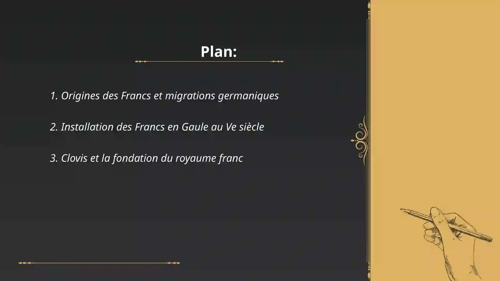 Les Grandes invasions.Les RayaumeFranc 2