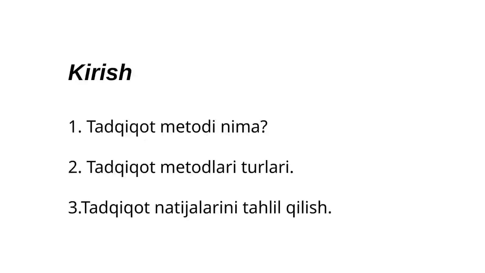 Psixologiyaning tadqiqot metodlari 2