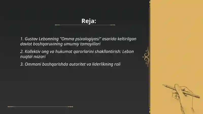 Omma psixologiyasi 2