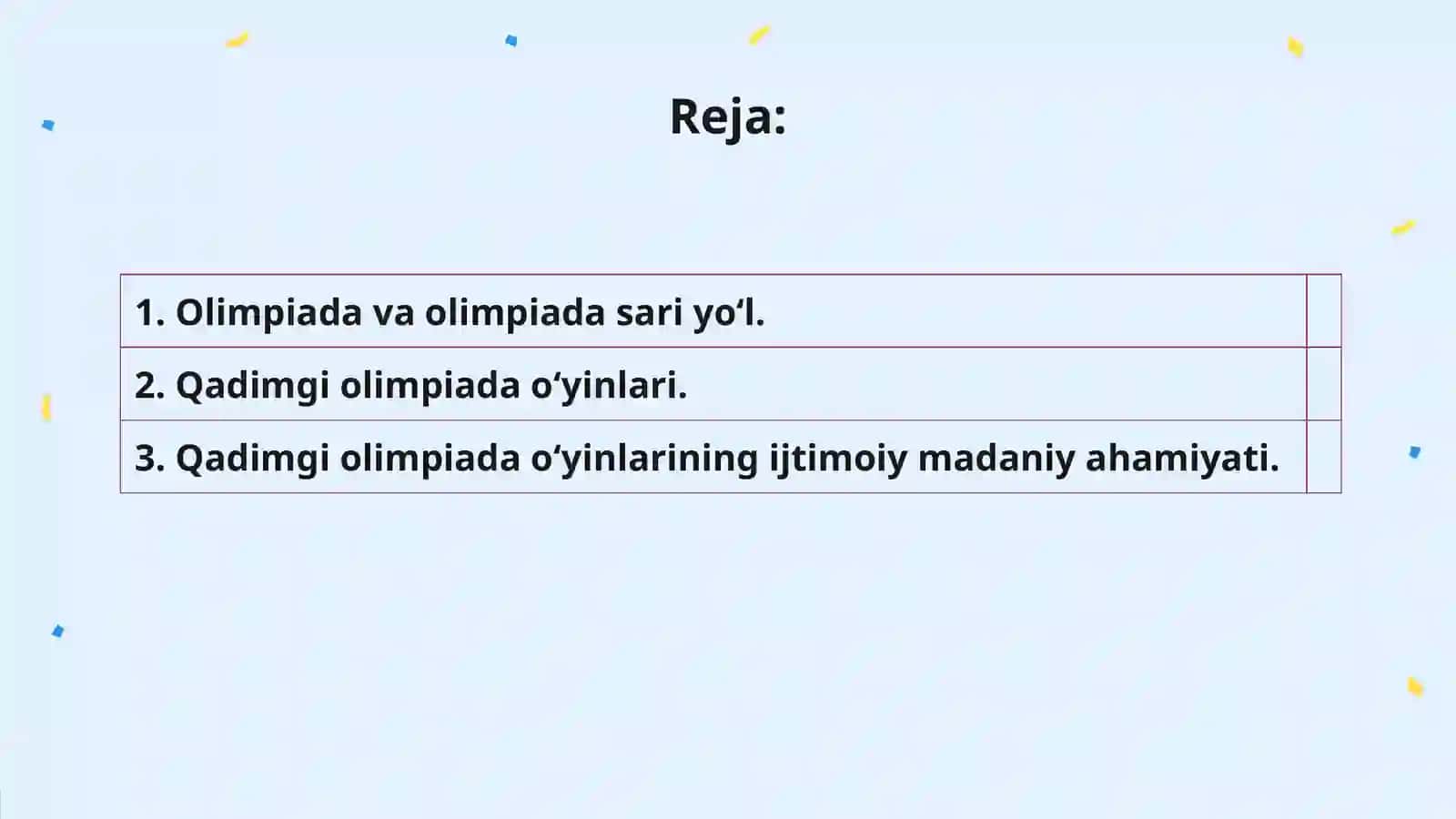 Qadimgi Olimpiada O‘yinlari 2