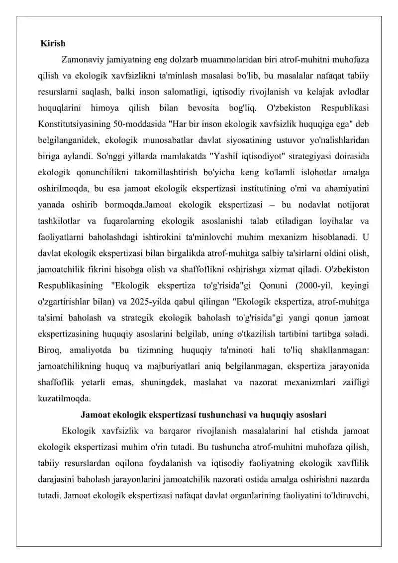 Jamoat ekologik ekspertizasi 2