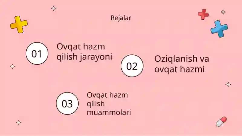 Ovqat hazim qilish tizimi 2