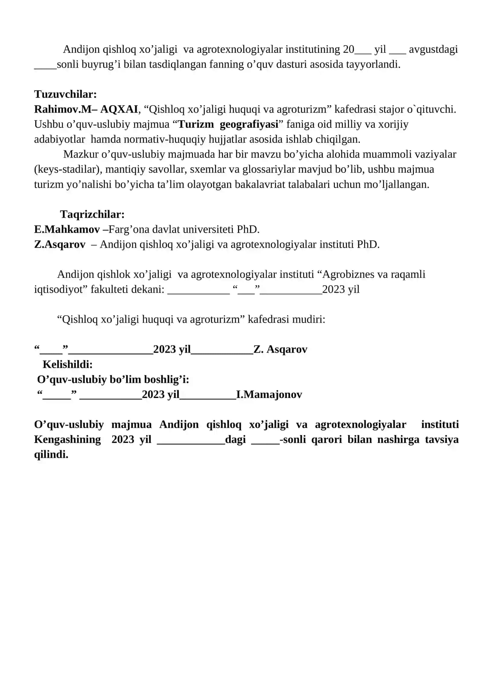 TURIZM GEOGRAFIYASI 2