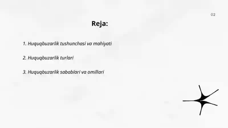 Huquqbuzarlik 2