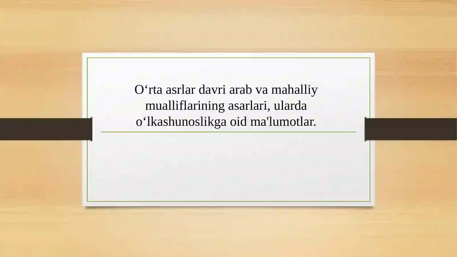 JAHON TARIX FANIDAN TUZGAN MUSTAQIL ISHI 2
