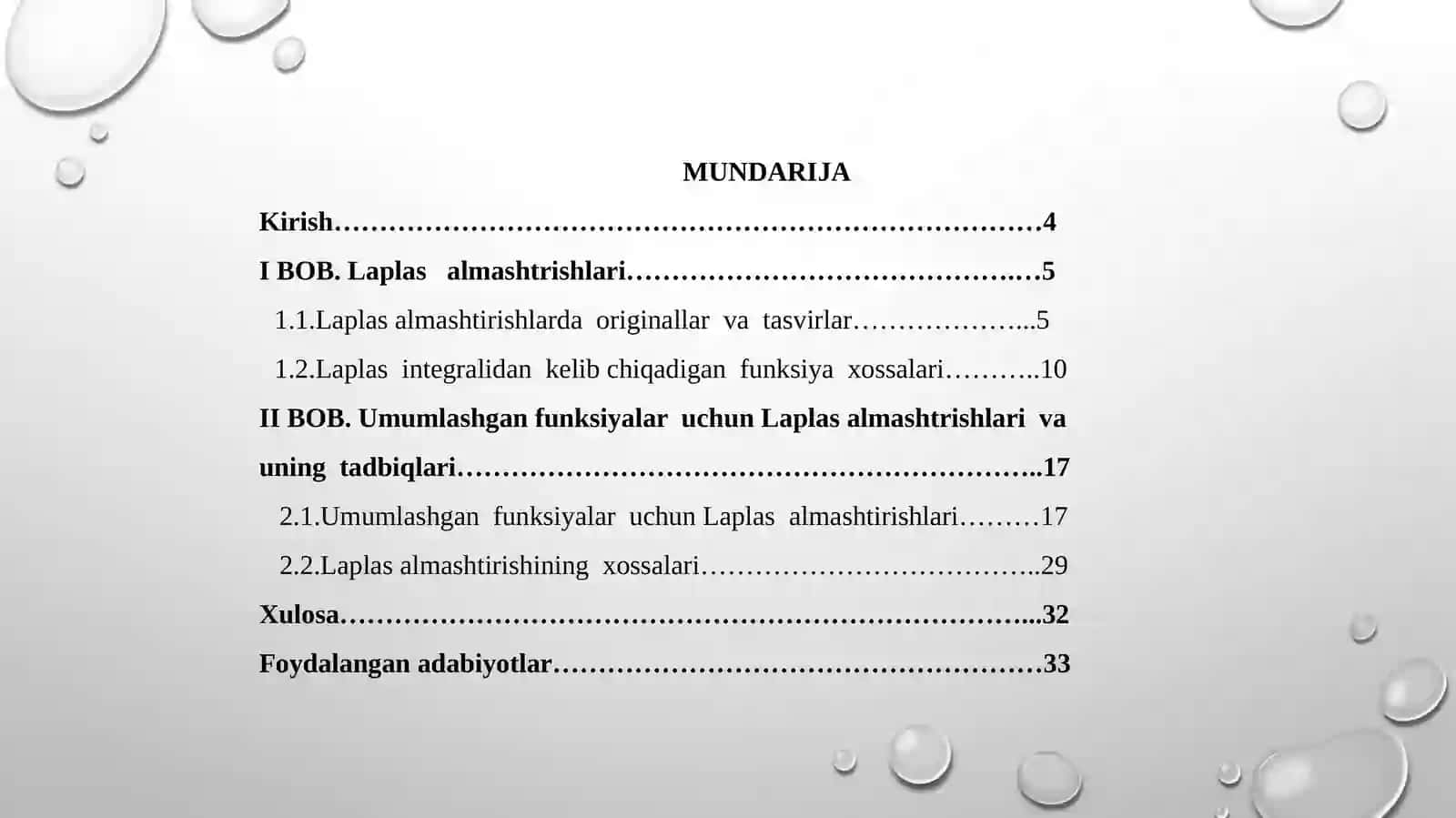 Laplasalmashtirishlari 2