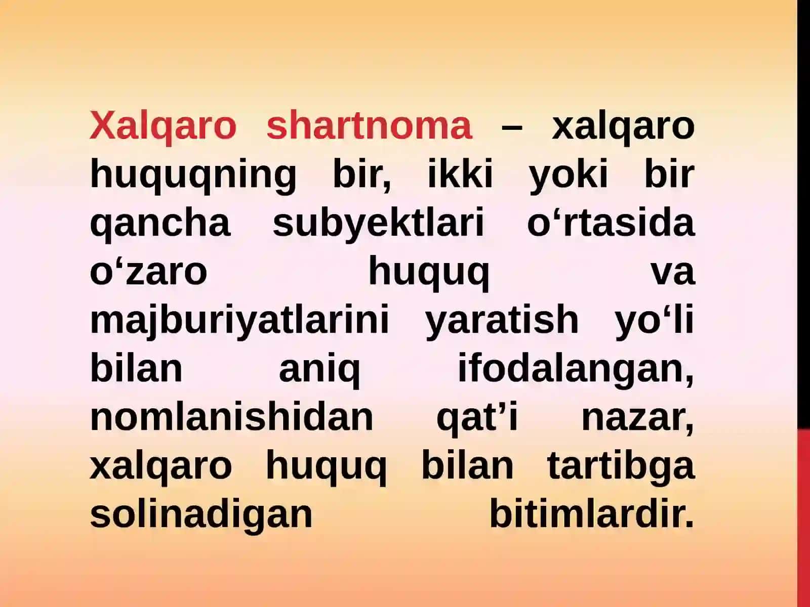 Shartnomalar va ularning iqtisodiyotdagi o‘rni 2