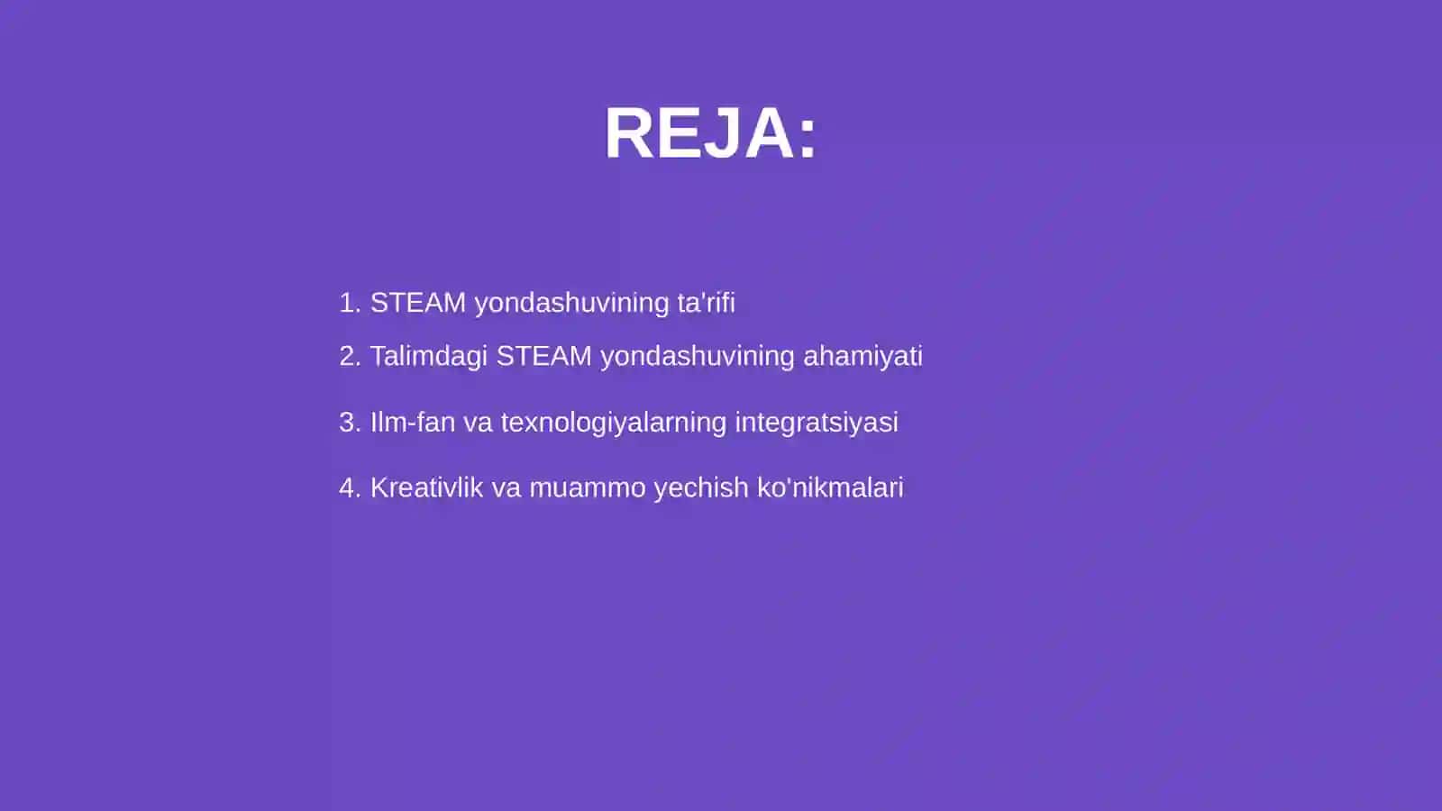 STEAM yondashuvning talimdagi orni va mohiyati 2