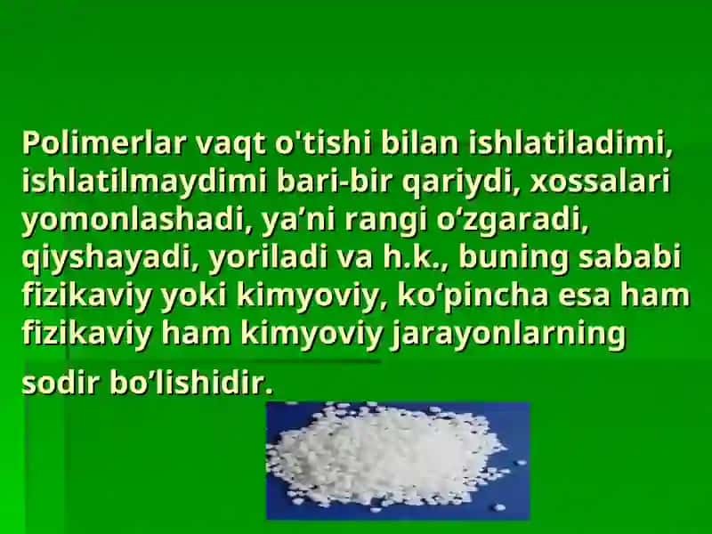Kimyoviy destruksiya 2