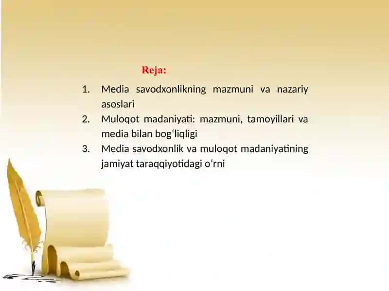 Media savodxonlik va muloqot madaniyati rivoji hamda jamiyatdagi ahamiyati 2
